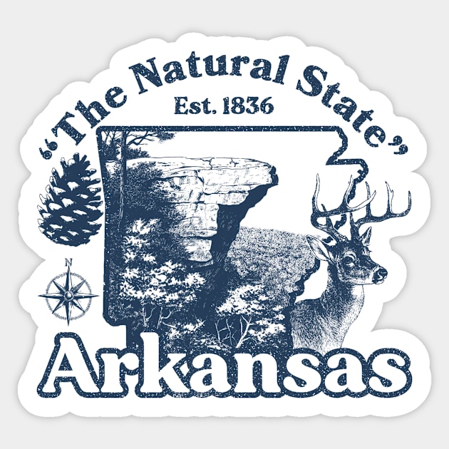Natural State Beauty Sticker by rt-shirts